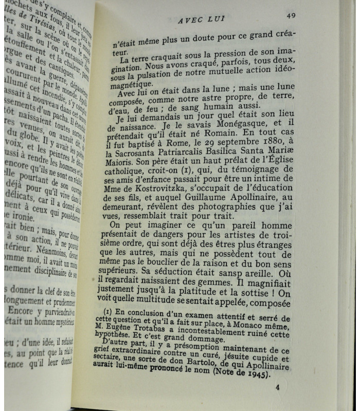 ROUVEYRE (André) - Apollinaire - BONET (Paul)