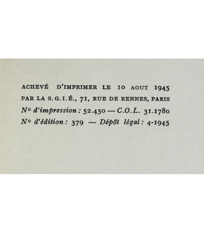 ROUVEYRE (André) - Apollinaire - BONET (Paul)