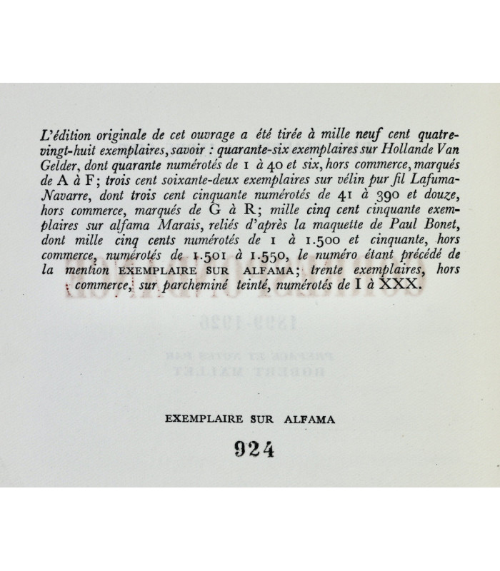 CLAUDEL (Paul) & GIDE (André) - Correspondance 1899-1929 - BONET (Paul)