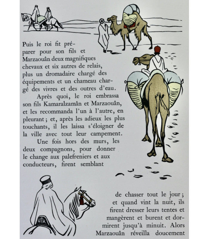MARDRUS (Docteur J. C.) - Histoire de Kamaralzaman avec la Princesse Boudour - CARLÈGLE