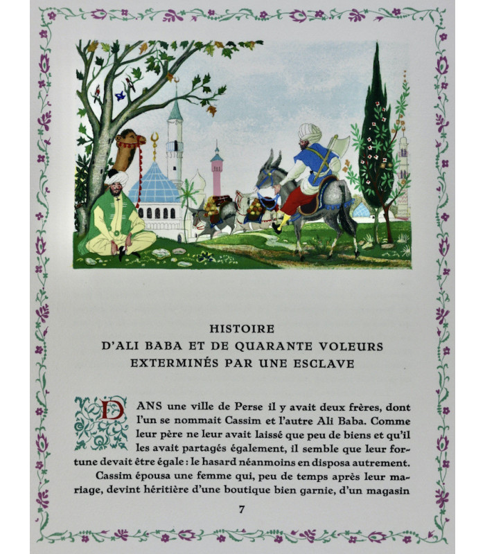 LEMARIÉ (Henry) - Contes des Mille et Une Nuits