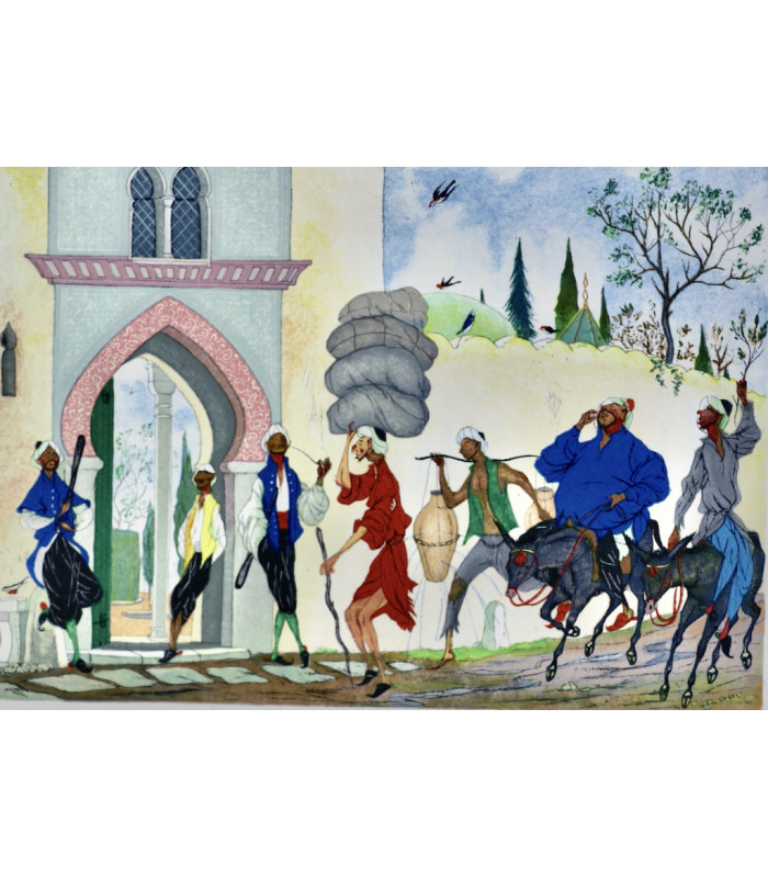 LEMARIÉ (Henry) - Contes des Mille et Une Nuits