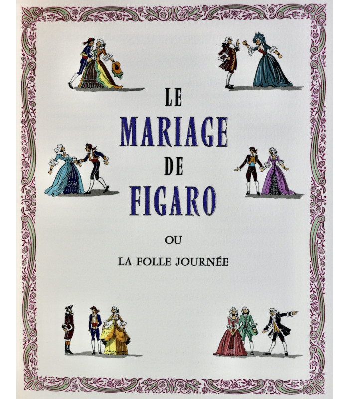 BEAUMARCHAIS (Pierre Augustin Caron de) - Le Théâtre de Beaumarchais - GRADASSI (Jean)