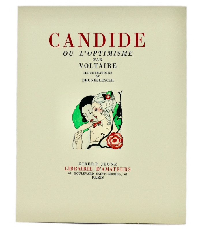 VOLTAIRE - Candide ou l'optimisme - BRUNELLESCHI (Umberto)