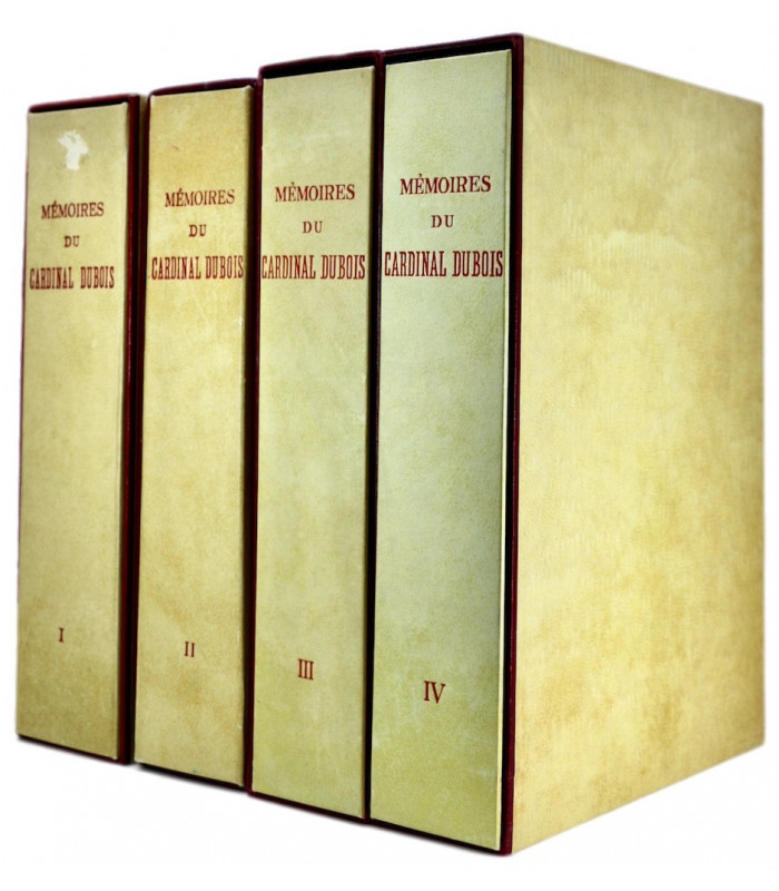 DUBOIS (Guillaume) - Mémoires du Cardinal Dubois - GRADASSI (Jean)