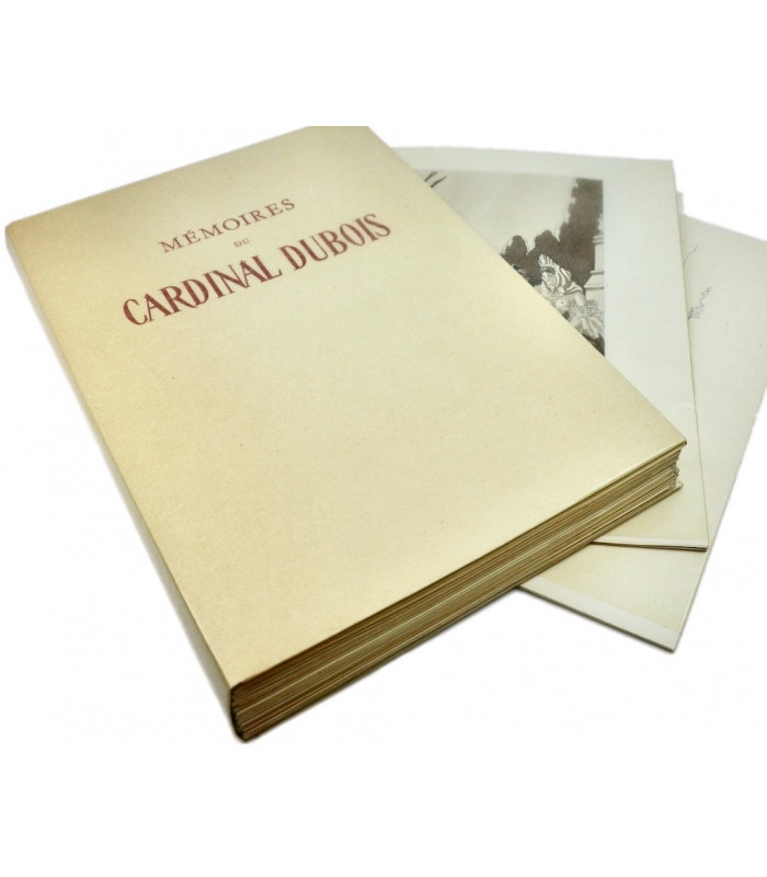 DUBOIS (Guillaume) - Mémoires du Cardinal Dubois - GRADASSI (Jean)