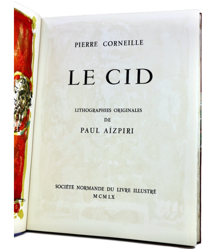 CORNEILLE (Pierre) - Le Cid - AÏZPIRI (Paul)