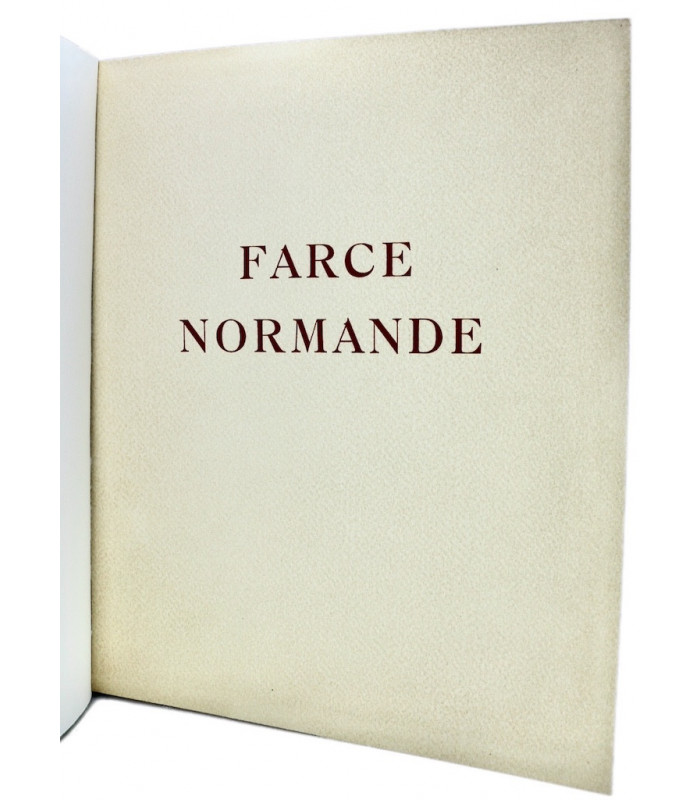 MAUPASSANT (Guy de) - Farce normande - CIRY (Michel)