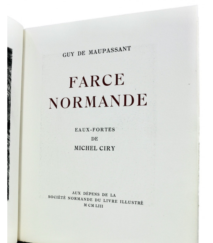 MAUPASSANT (Guy de) - Farce normande - CIRY (Michel)