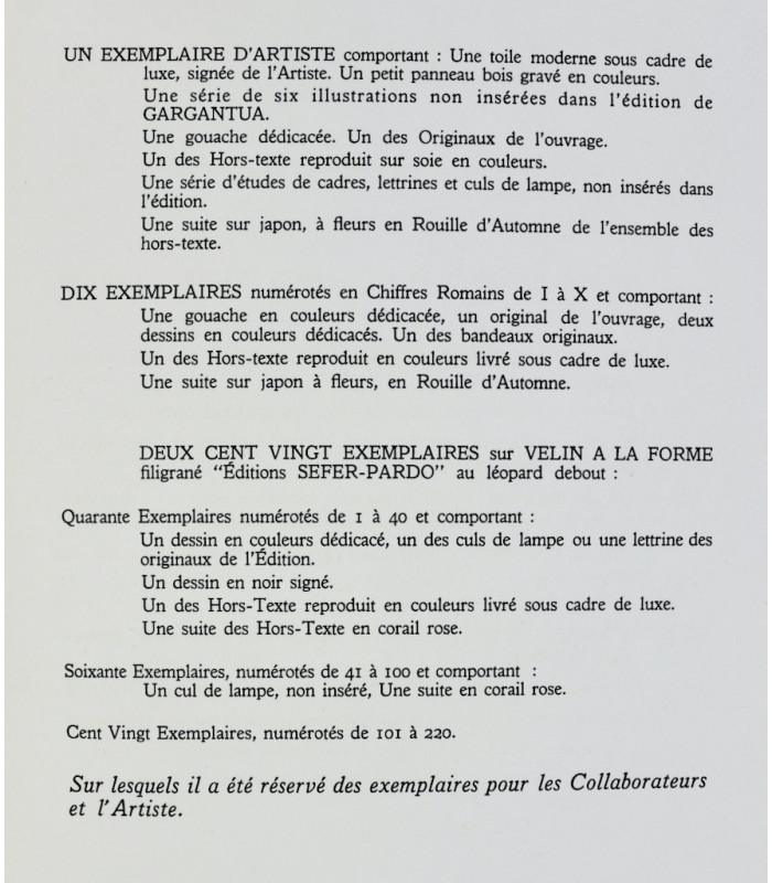 RABELAIS (François) - Gargantua - VIDAL (Ignasi)