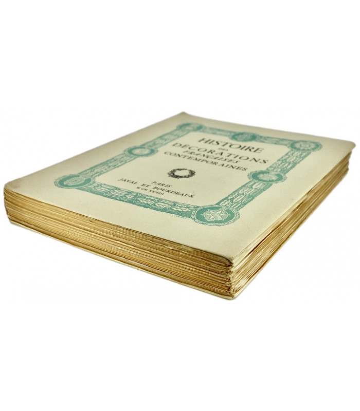 RÉGNIER (Henri de) - Histoire des décorations françaises contemporaines - LEROUX (Auguste)