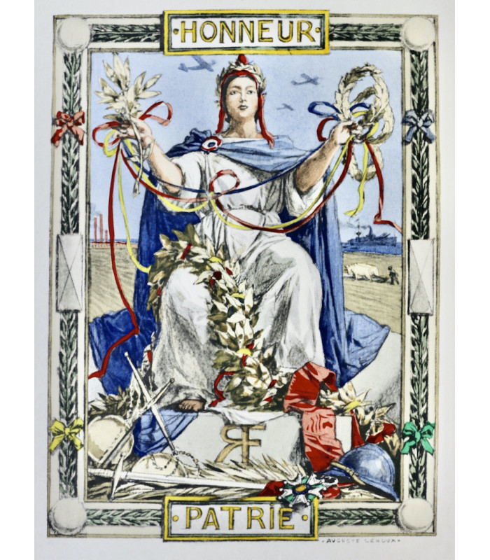 RÉGNIER (Henri de) - Histoire des décorations françaises contemporaines - LEROUX (Auguste)