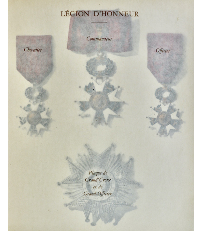 RÉGNIER (Henri de) - Histoire des décorations françaises contemporaines - LEROUX (Auguste)