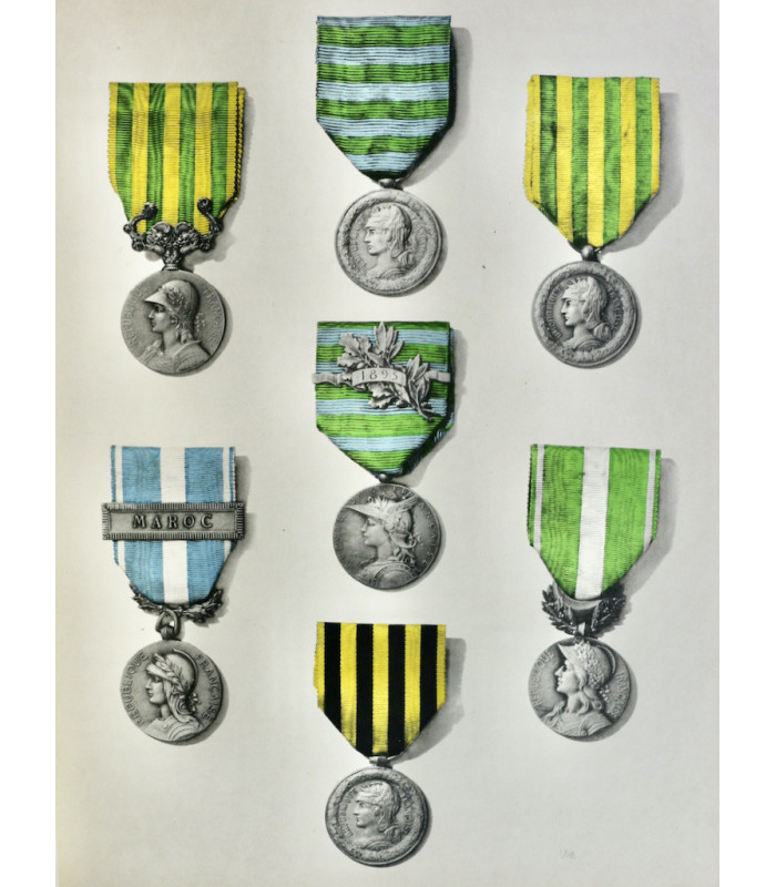 RÉGNIER (Henri de) - Histoire des décorations françaises contemporaines - LEROUX (Auguste)