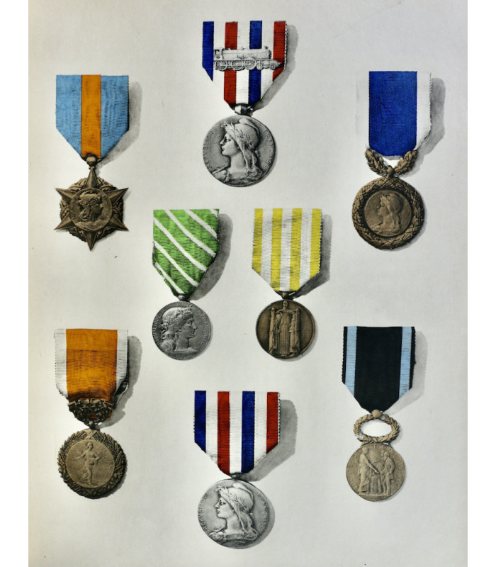 RÉGNIER (Henri de) - Histoire des décorations françaises contemporaines - LEROUX (Auguste)