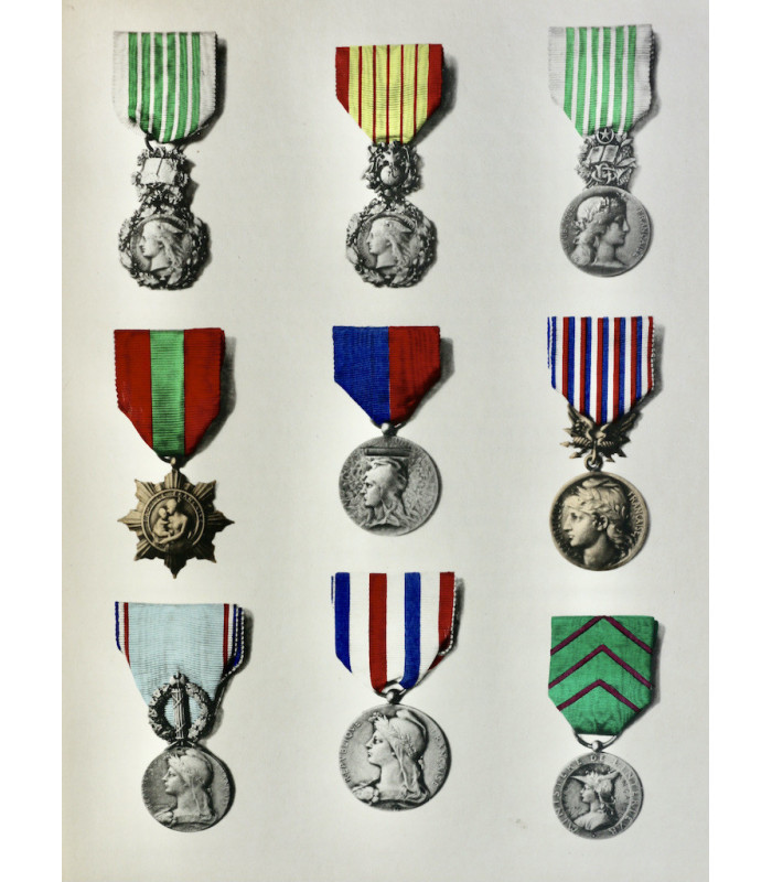 RÉGNIER (Henri de) - Histoire des décorations françaises contemporaines - LEROUX (Auguste)