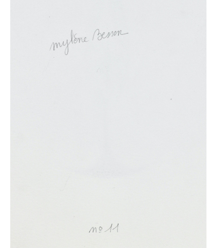 BOURGEADE (Pierre) - Visages secrets - BESSON (Mylène)