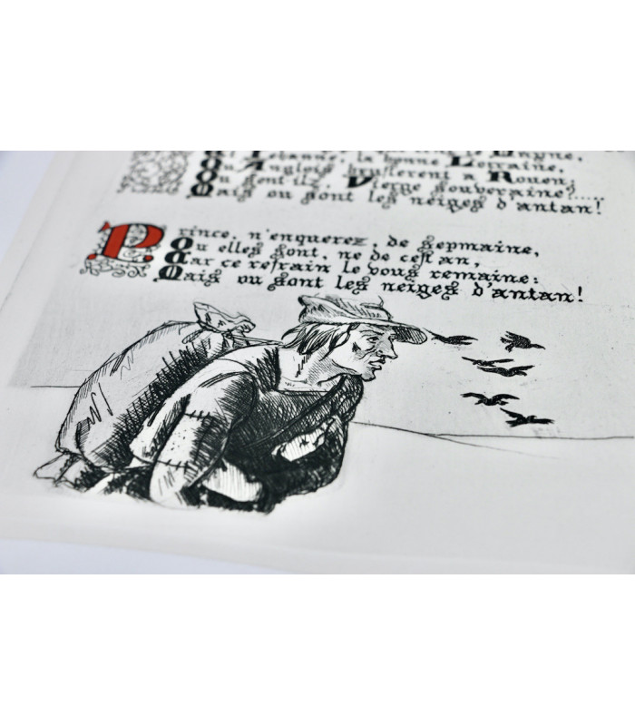 VILLON (François) - Les Ballades du Grand Testament - COURBOULEIX (Léon)