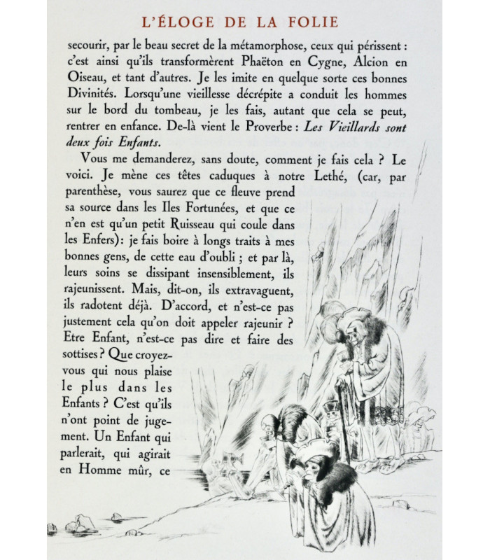 ÉRASME - L’Éloge de la folie - LEROY (Maurice)