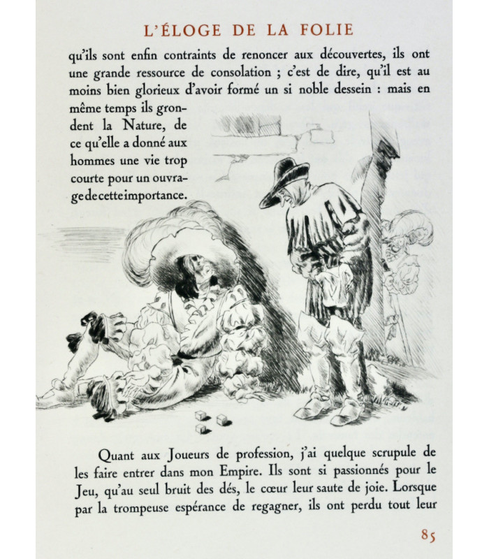 ÉRASME - L’Éloge de la folie - LEROY (Maurice)