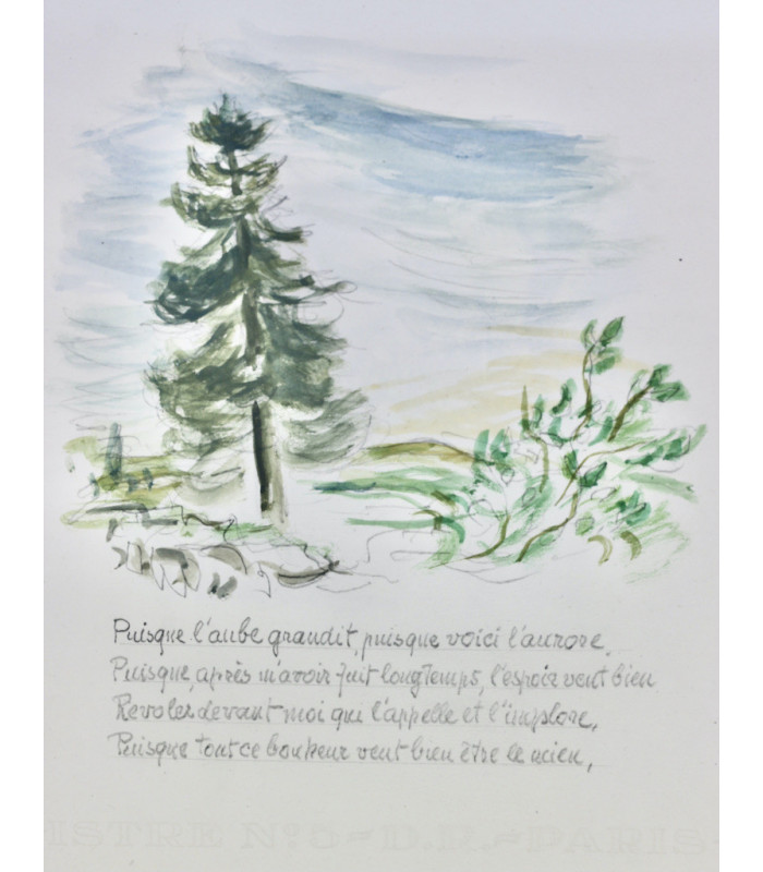 VERLAINE (Paul) - La Bonne Chanson - WELSCH (Paul)