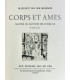 VAN DER MEERSCH (Maxence) - Corps et Ames - TIMAR (Emeric)