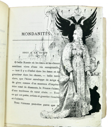 ÉTINCELLE  (Marie Double, dit) - Mondanités - ROBAGLIA (Jeanne)