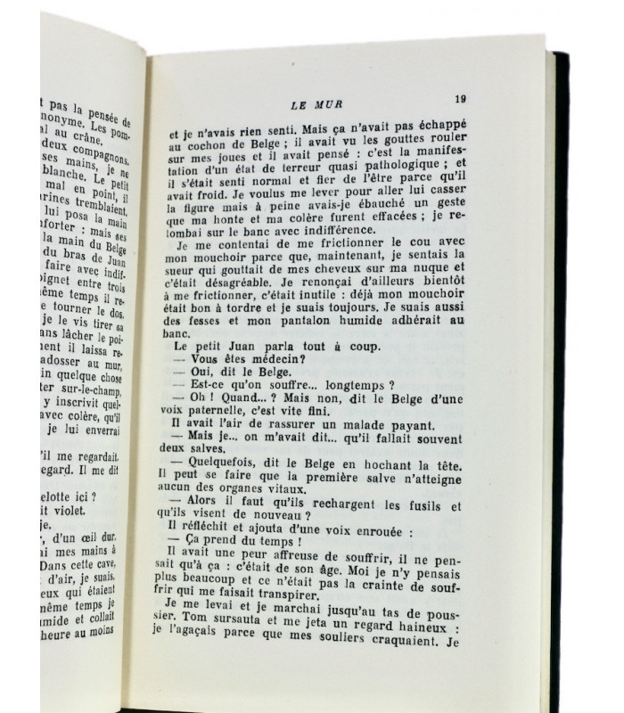 SARTRE (Jean-Paul) - Le Mur - PRASSINOS (Mario)