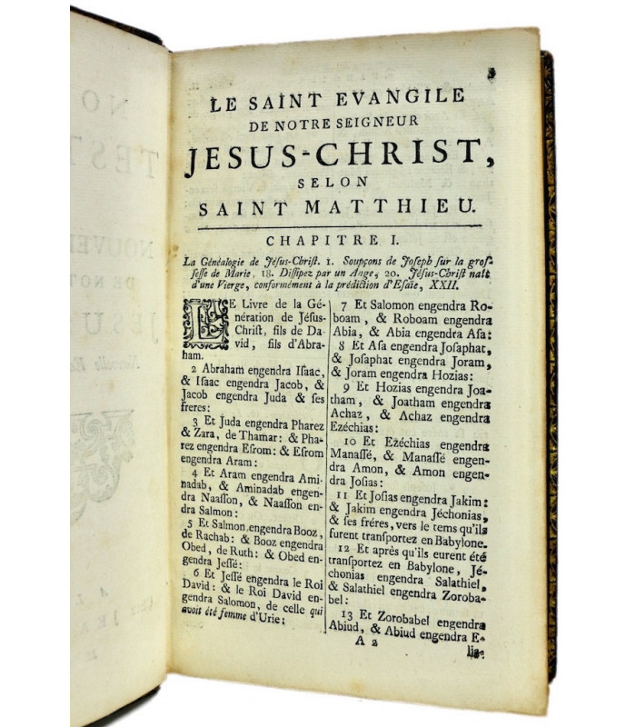 [BIBLE] - Le Nouveau Testament, ou la nouvelle alliance de notre seigneur Jésus-Christ