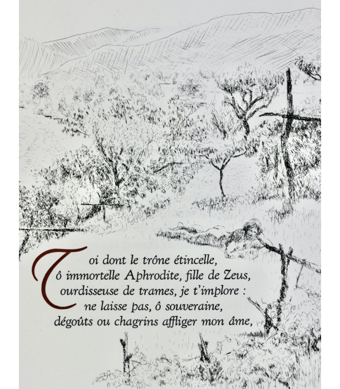 SAPPHO - Poésies de Sappho - HOUPLAIN (Jacques)